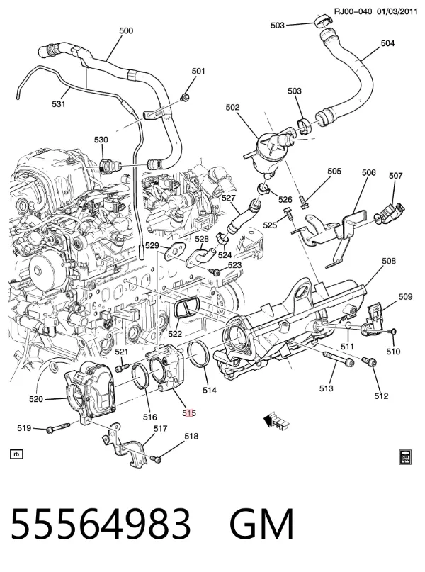  55564983 General Motors