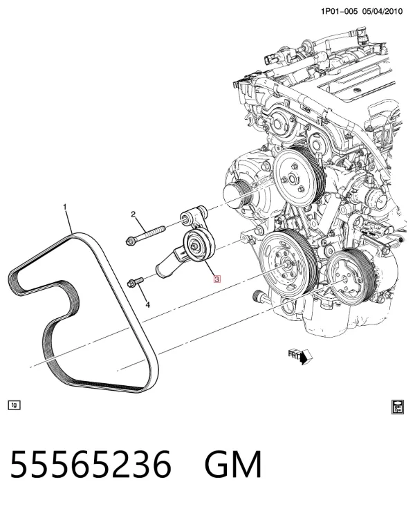 Compresor de aire acondicionado 55565236 General Motors