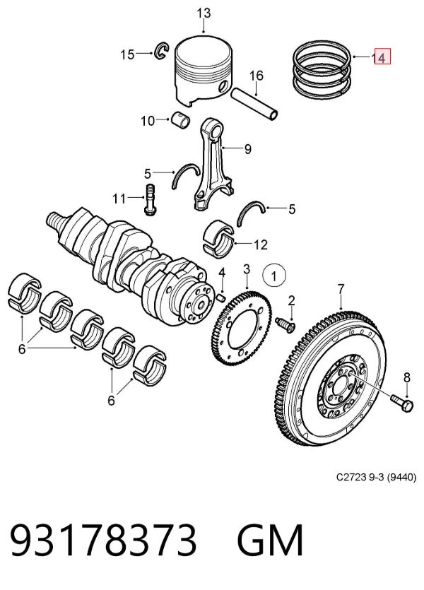  93178373 General Motors