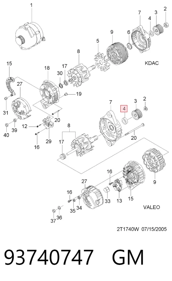  93740747 General Motors