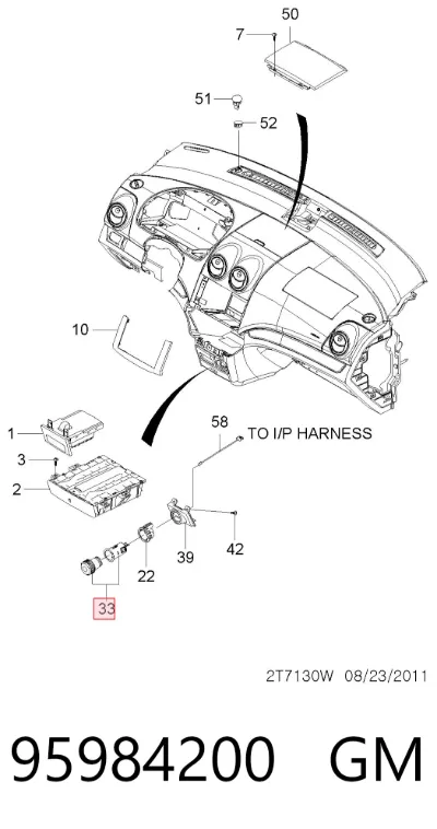 Encendedor de coche GM 95984200