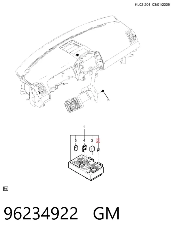 Fusibles 96234922 General Motors