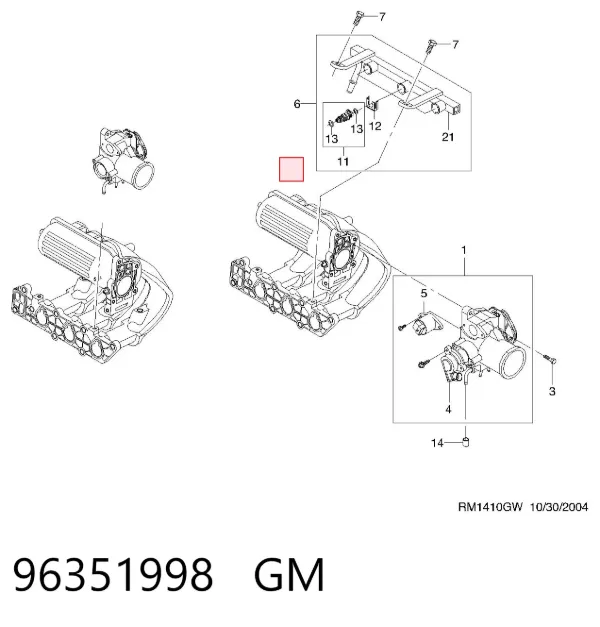  96351998 General Motors