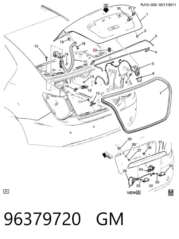  96379720 General Motors