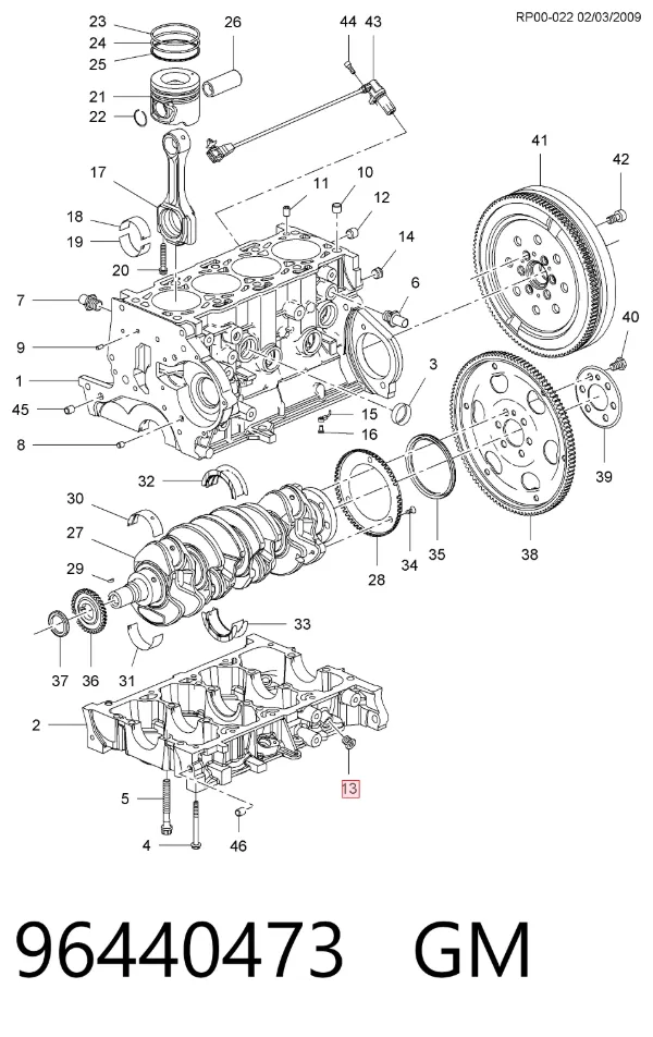  96440473 General Motors