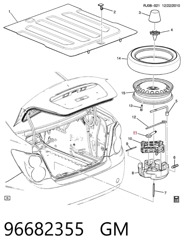 Enganche 96682355 General Motors