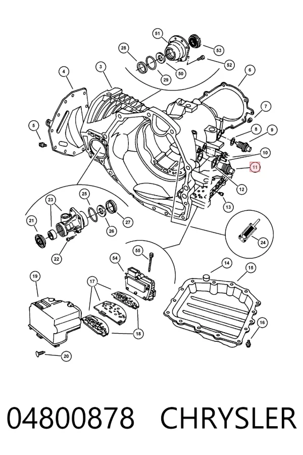 Sensor de velocidad Chrysler Voyager II GS