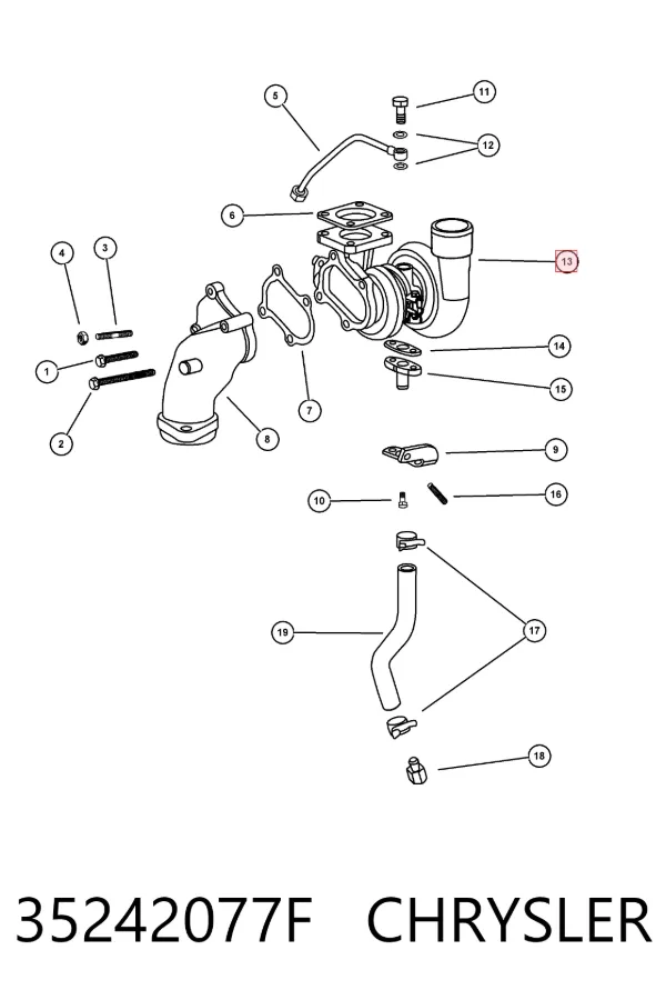 Turbocompresor 4913505500 VAG