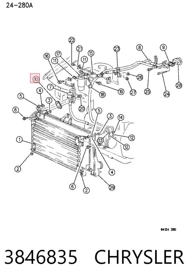 Servofreno 3846835 Chrysler