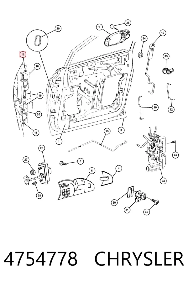  4754778 Chrysler