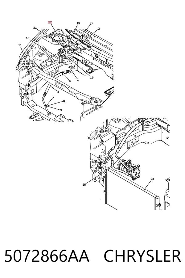  5072866AA Chrysler