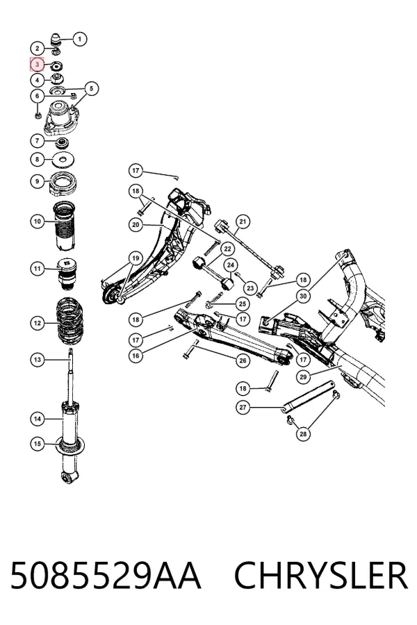  5085529AA Chrysler