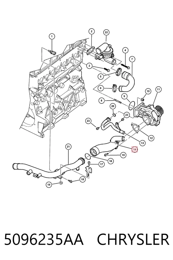  5096235AA Chrysler
