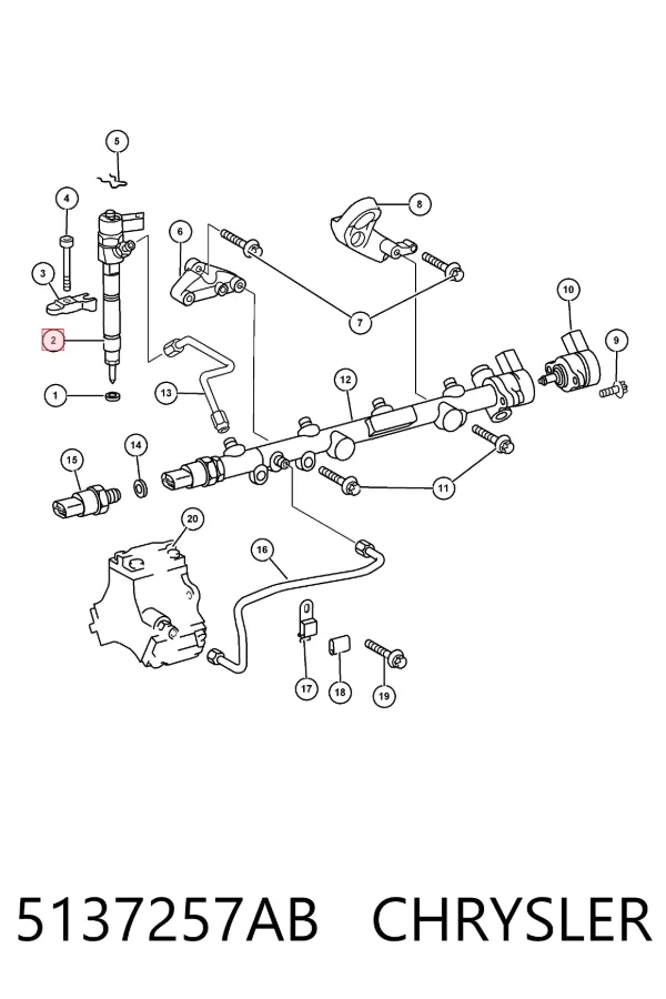  5137257AB Chrysler