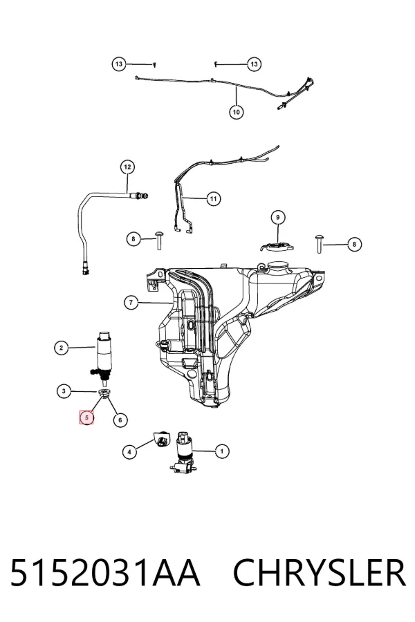  5152031AA Chrysler