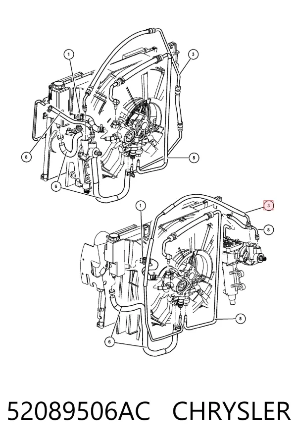  52089506AC Chrysler