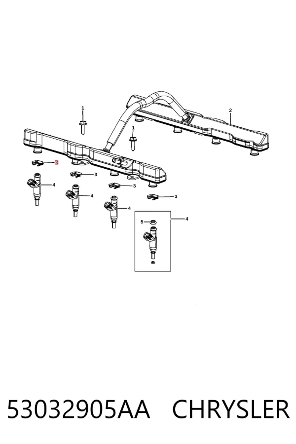 Servofreno 53032905AA Chrysler