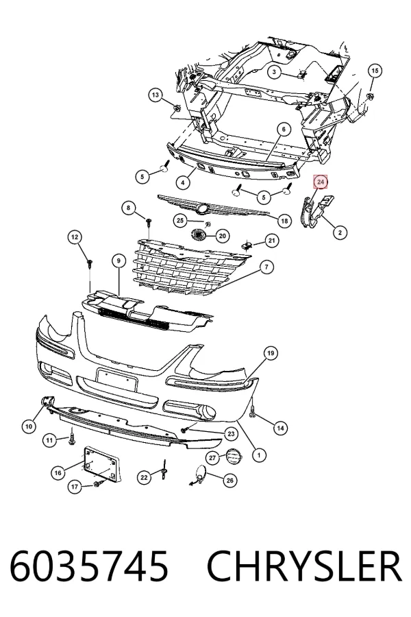  6035745 Chrysler