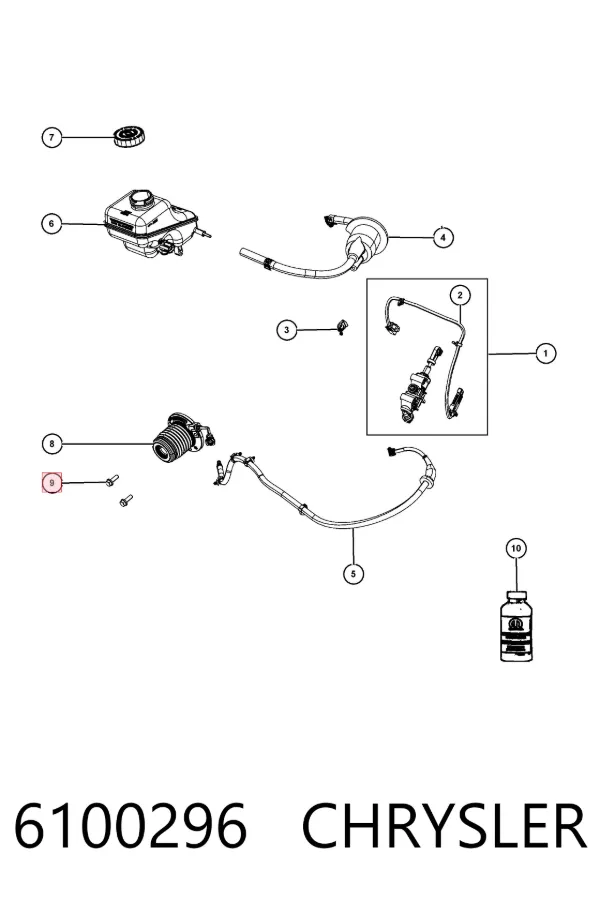 Servofreno 6100296 Chrysler