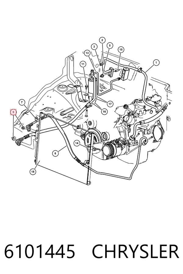 Servofreno 6101445 Chrysler
