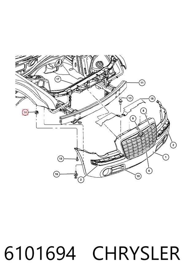  6101694 Chrysler