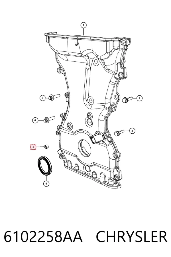  6102258AA Chrysler