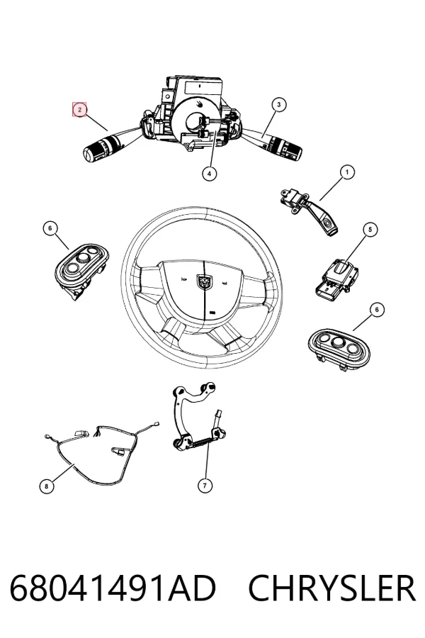  68041491AD Chrysler