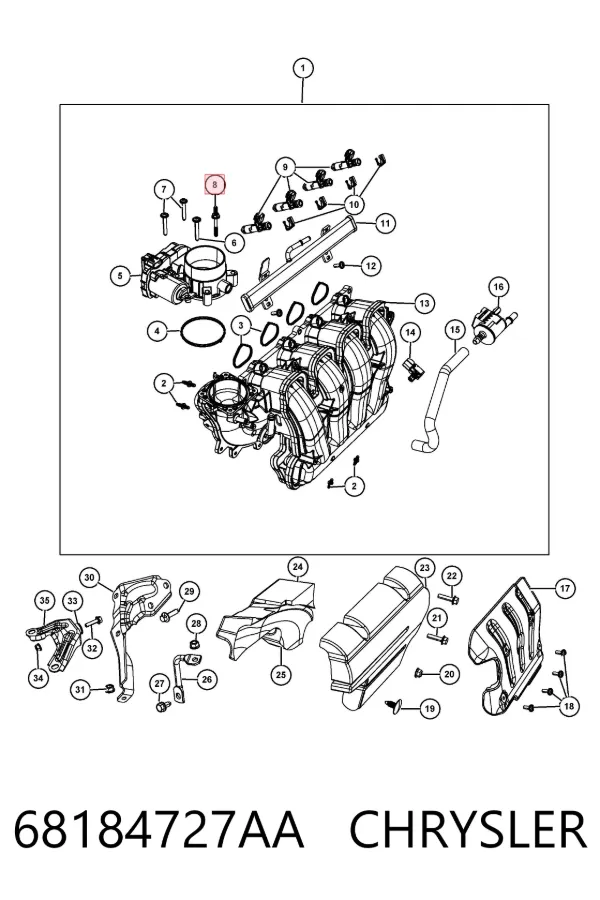  68184727AA Chrysler