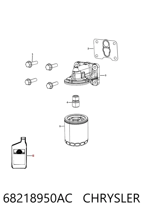 Aceite de motor 68218950AC Chrysler