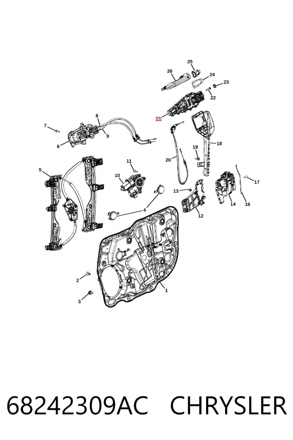  68242309AC Chrysler
