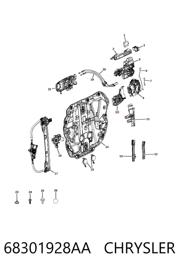  68301928AA Chrysler