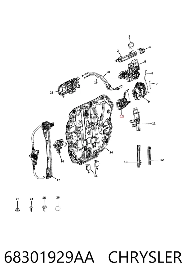  68301929AA Chrysler