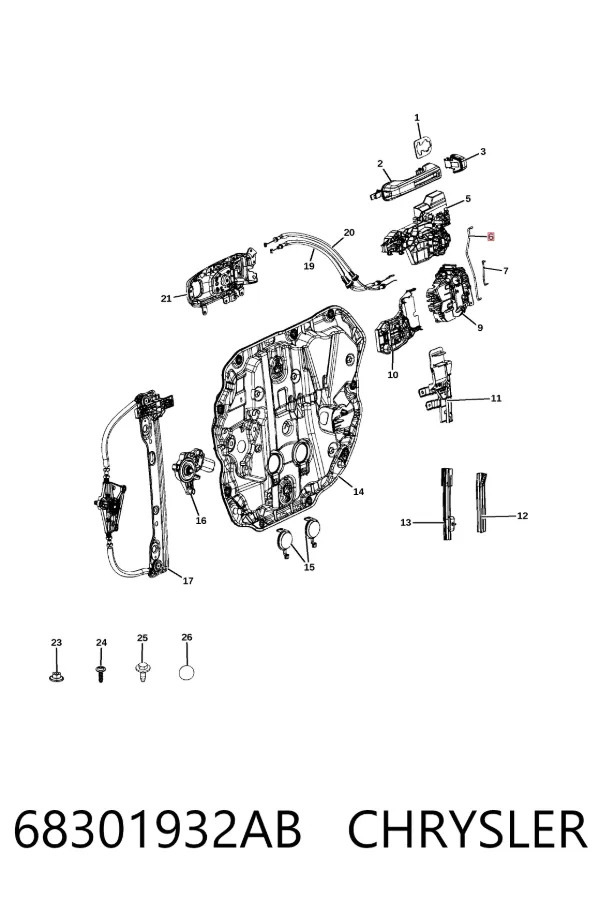  68301932AB Chrysler