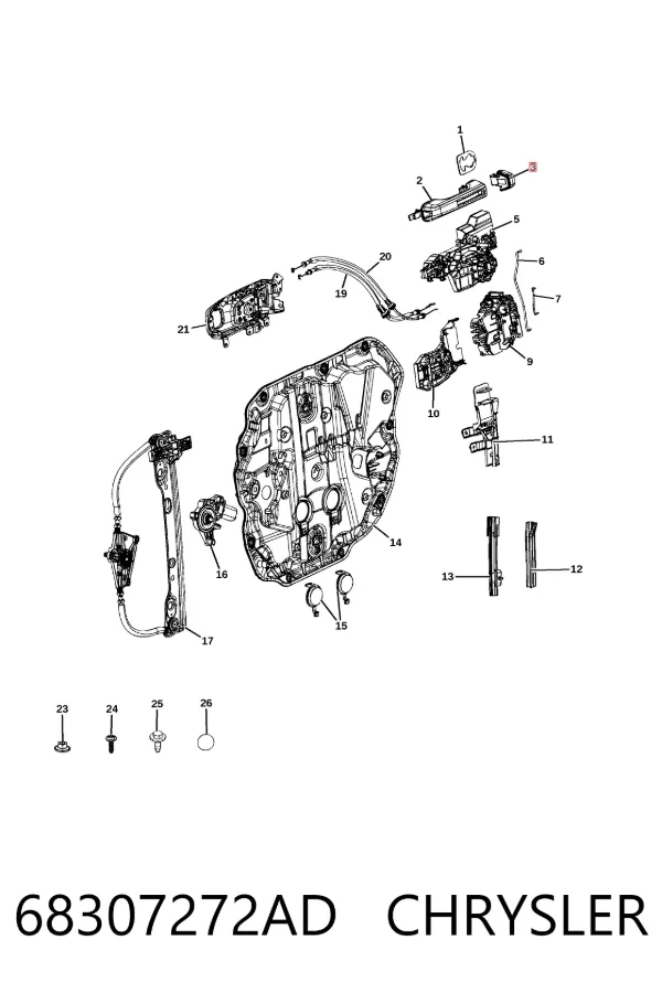  68307272AD Chrysler