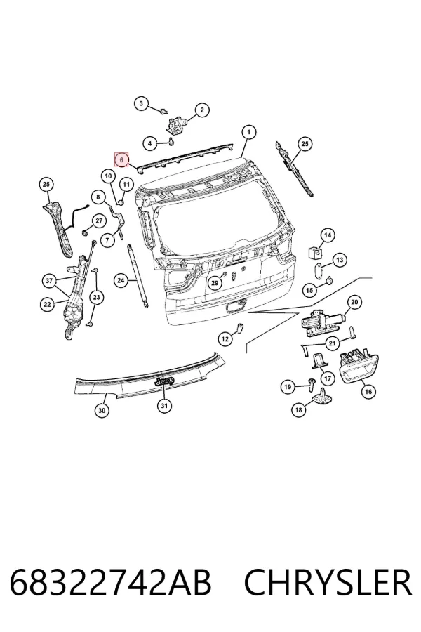  68322742AB Chrysler