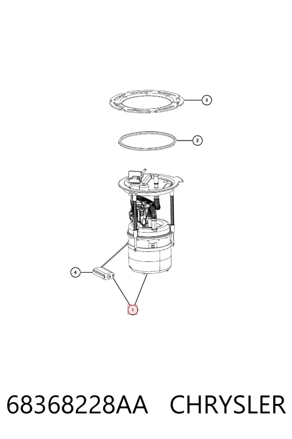 Bomba de gasolina Jeep Compass MP