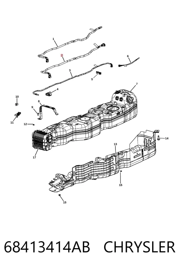  68413414AB Chrysler
