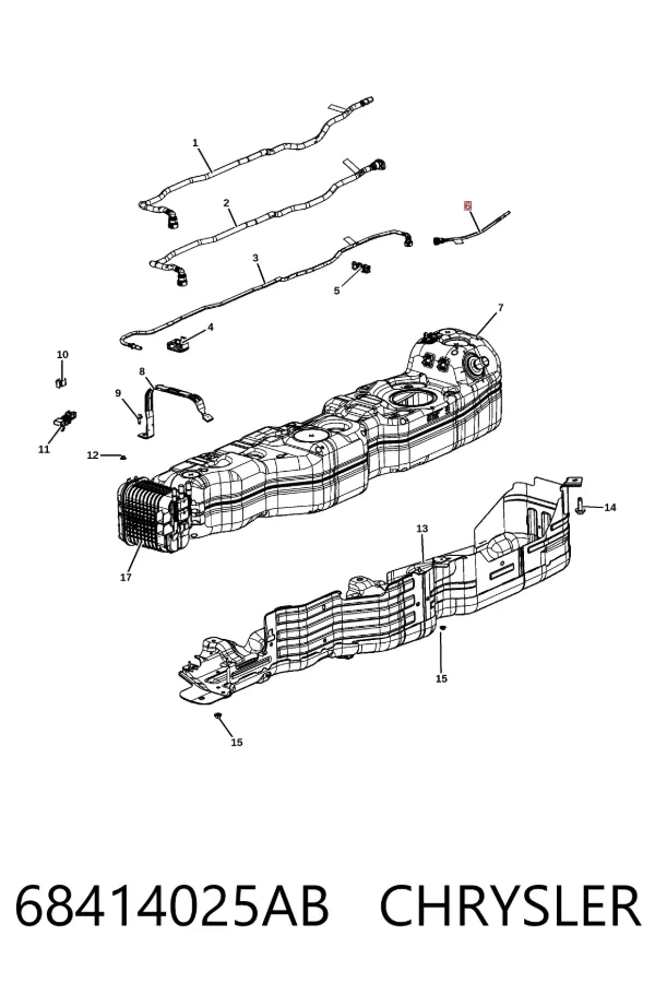  68414025AB Chrysler