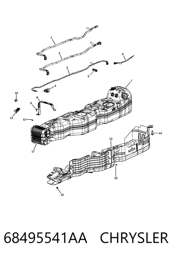  68495541AA Chrysler