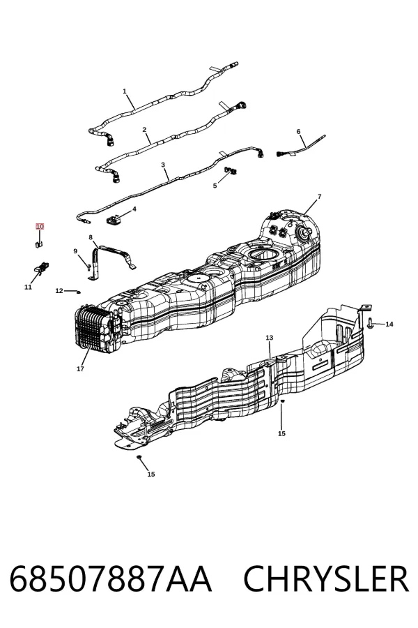  68507887AA Chrysler