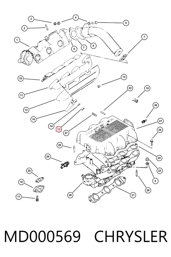  MD000569 Chrysler