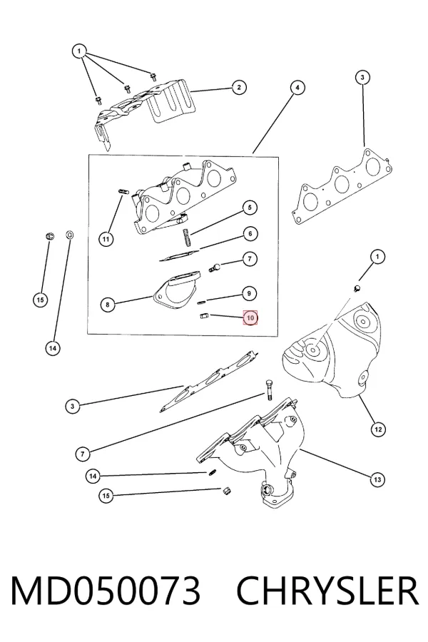  MD050073 Chrysler