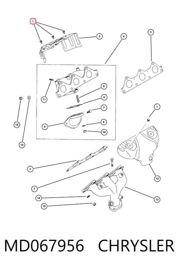  MD067956 Chrysler