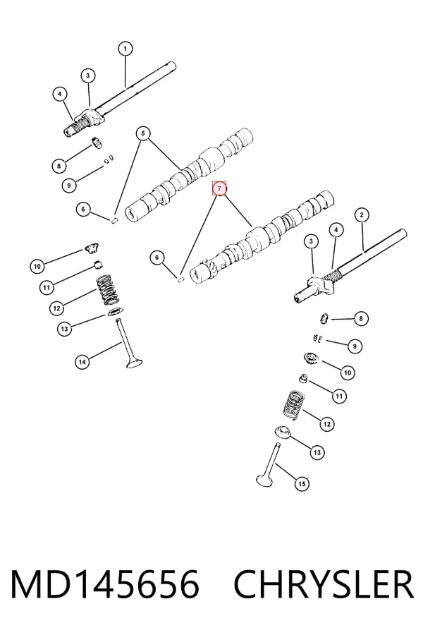 MD145656 Chrysler