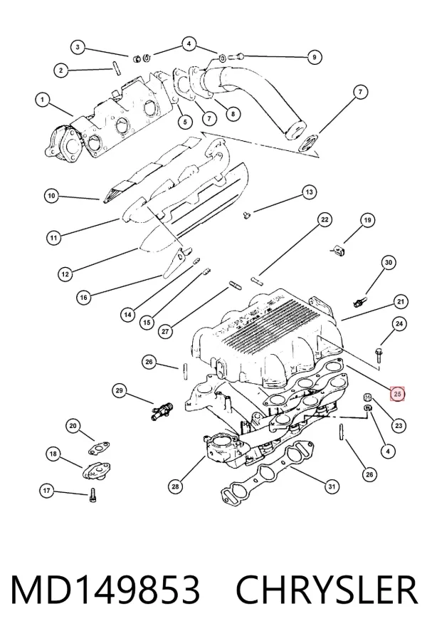  MD149853 Chrysler