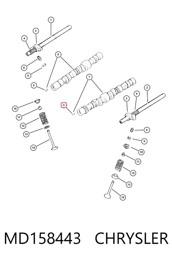  MD158443 Chrysler