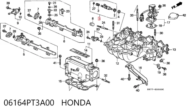 Inyector 06164PT3A00 Honda