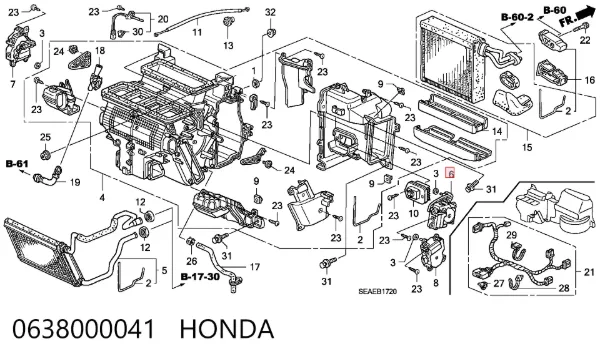  0638000041 Honda