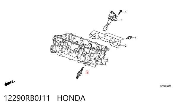 Bujía 12290RB0J11 Honda