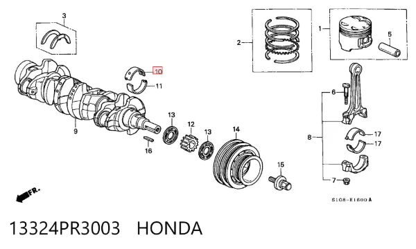  13324PR3003 Honda